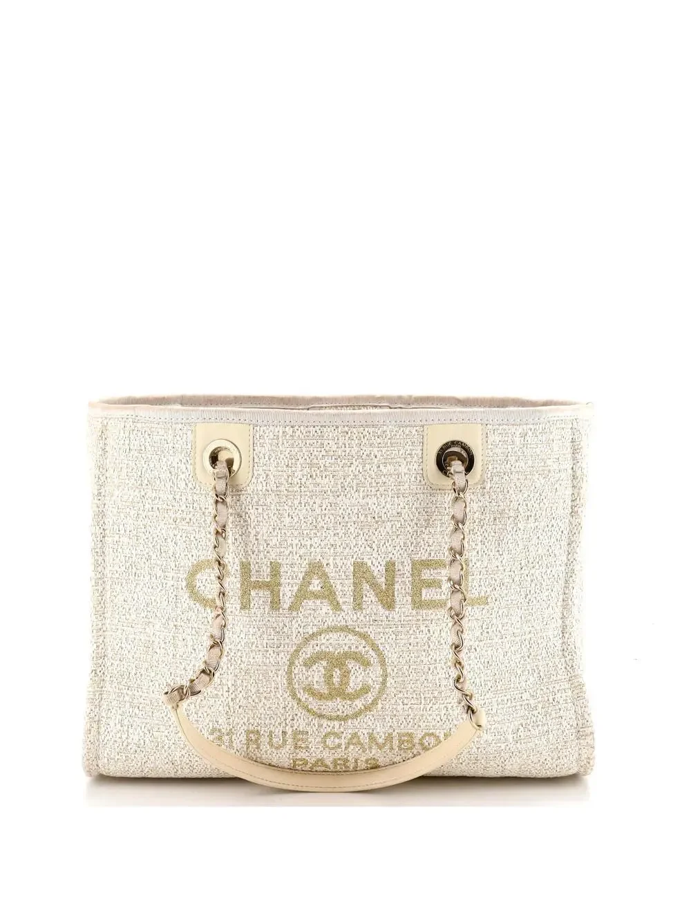 Chanel Deauville Tote Raffia With #258292C42B